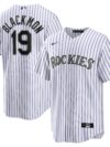 Charlie Blackmon Colorado Rockies Nike Home Replica Player Name Jersey - White