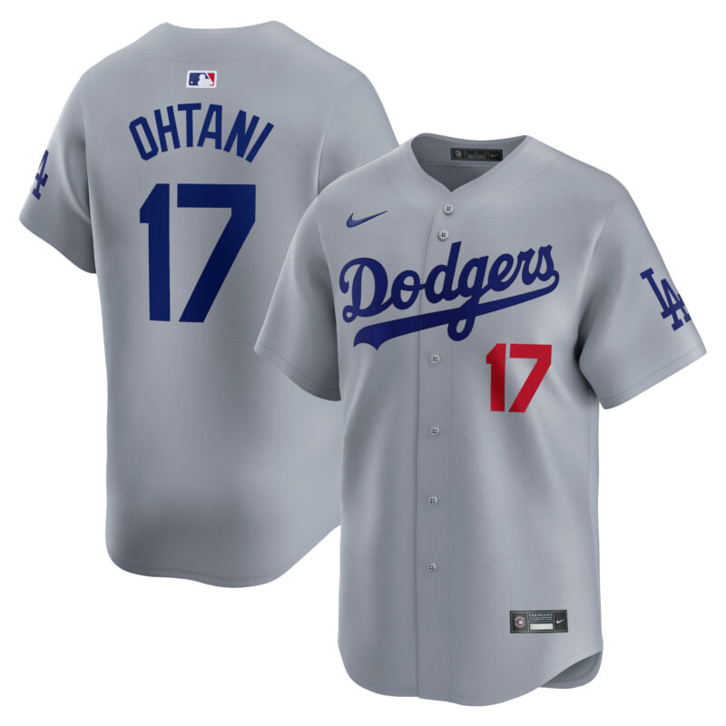Shohei Ohtani Los Angeles Dodgers Nike Away Limited Player Jersey?? Gray