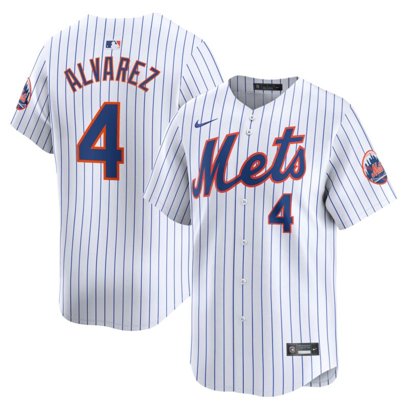 Francisco Alvarez New York Mets Nike Youth Home Limited Player Jersey?? White