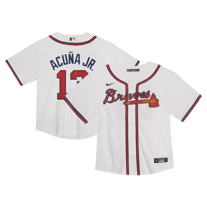 Ronald Acu?a Jr. Atlanta Braves Nike Toddler Game Jersey - White