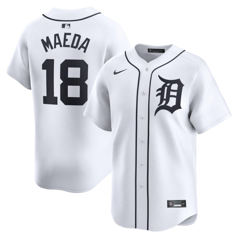 Kenta Maeda Detroit Tigers Nike Home Limited Player Jersey?? White