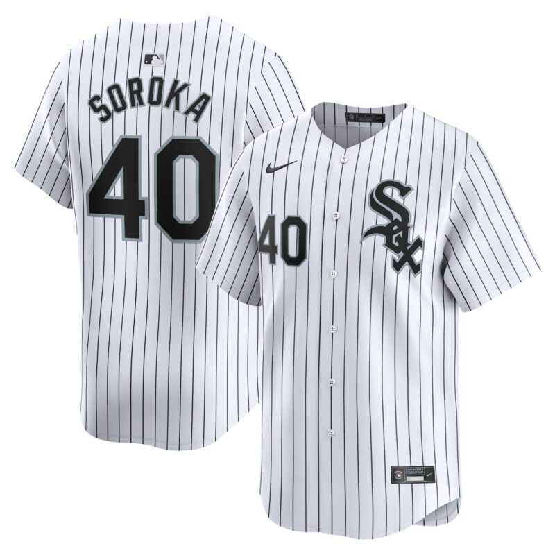 Michael Soroka Chicago White Sox Nike Home Limited Player Jersey?? White