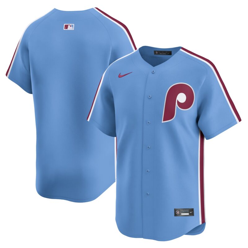 Philadelphia Phillies Nike Alternate Limited Jersey?? Light Blue