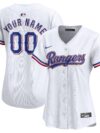 Texas Rangers Nike Women's Home Limited Custom Jersey - White
