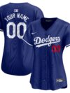 Los Angeles Dodgers Nike Women's Alternate Limited Custom Jersey?? Royal
