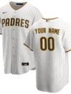 San Diego Padres Nike Youth Replica Custom Jersey - White