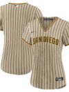 San Diego Padres Nike Women's Alternate Replica Team Jersey - Tan