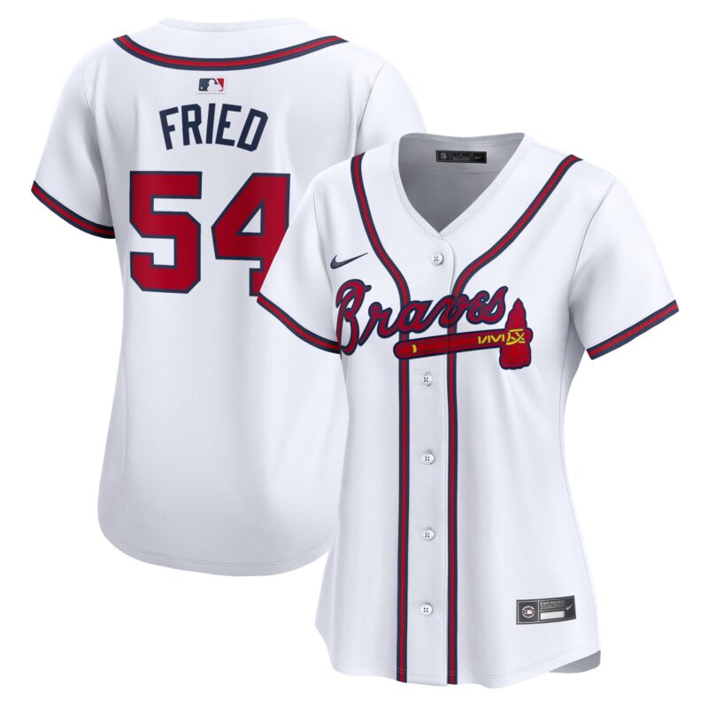 Max Fried Atlanta Braves Nike Women's Home Limited Player Jersey - White