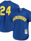 Ken Griffey Jr. Seattle Mariners Mitchell & Ness Cooperstown Mesh Batting Practice Jersey - Royal