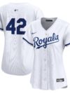Kansas City Royals Nike Women's 2024 Jackie Robinson Day Home Limited Jersey?? White