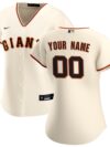 San Francisco Giants Nike Women's Home Replica Custom Jersey - Cream