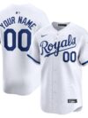 Kansas City Royals Nike Youth Home Limited Custom Jersey - White