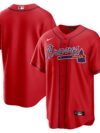 Atlanta Braves Nike Alternate Replica Team Jersey - Red