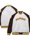 Tony Gwynn San Diego Padres Mitchell & Ness Cooperstown Collection Legends Lightweight Satin Raglan Full-Snap Jacket - White
