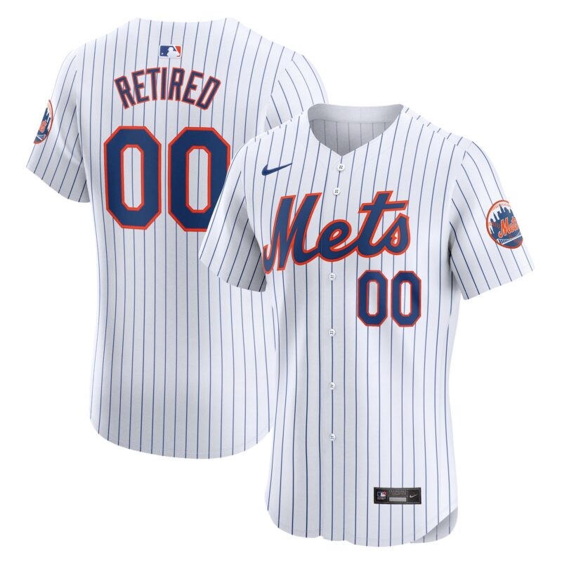 New York Mets Nike Home Elite Pick-A-Player Retired Roster Jersey - White