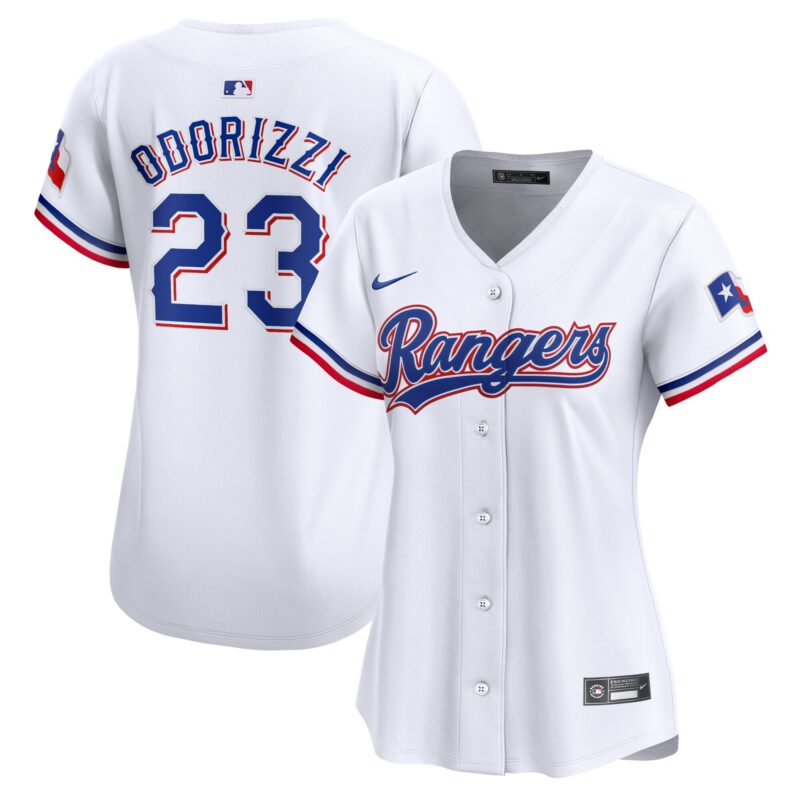 Jake Odorizzi Texas Rangers Nike Women's Home Limited Player Jersey - White