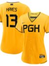 Ke'Bryan Hayes Pittsburgh Pirates Nike Women's City Connect Replica Player Jersey - Gold