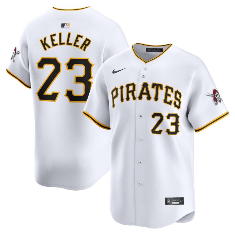 Mitch Keller Pittsburgh Pirates Nike Home Limited Player Jersey?? White