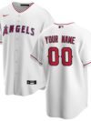 Los Angeles Angels Nike Home Replica Custom Jersey - White