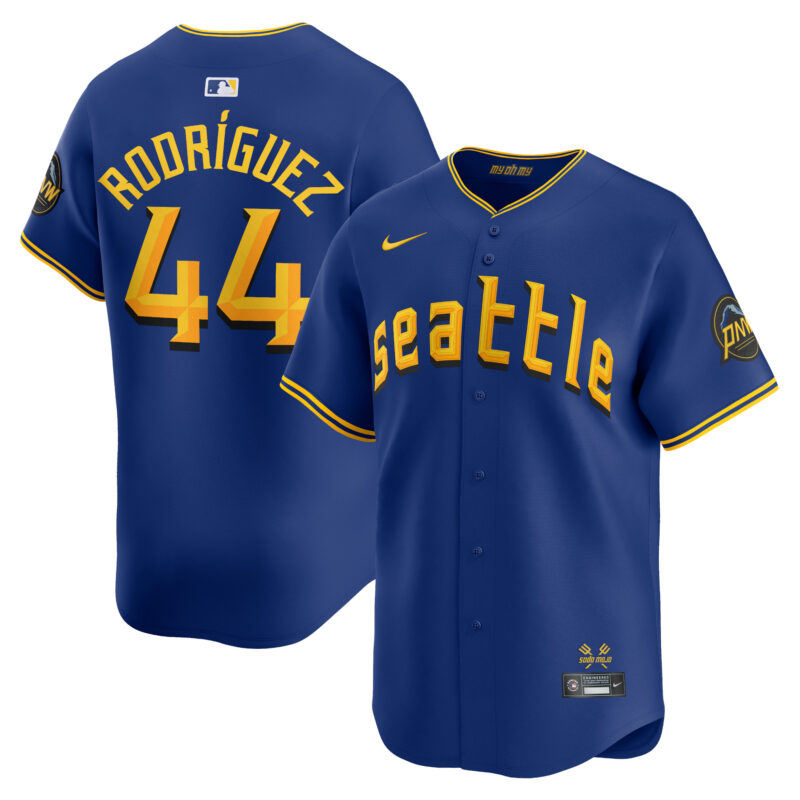 Julio Rodr?guez Seattle Mariners Nike City Connect Limited Player Jersey - Royal
