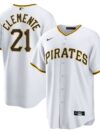 Roberto Clemente Pittsburgh Pirates Nike Home Replica Player Name Jersey - White