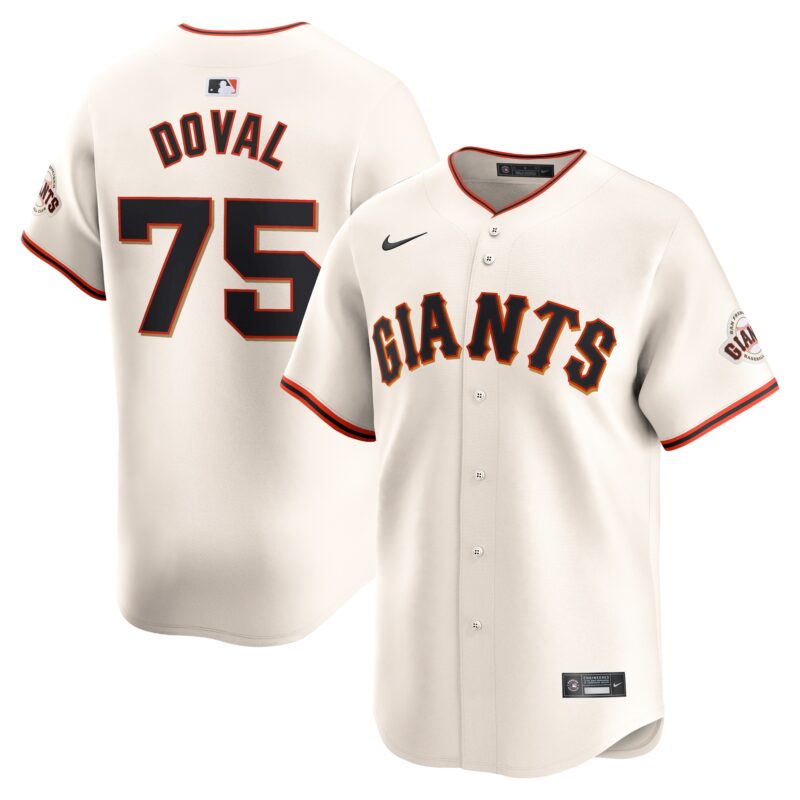 Camilo Doval San Francisco Giants Nike Home Limited Player Jersey - Cream
