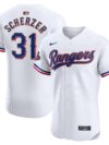 Max Scherzer Texas Rangers Nike 2024 Gold Collection Elite Player Jersey?? White