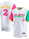 Xander Bogaerts San Diego Padres Nike City Connect Limited Player Jersey - White