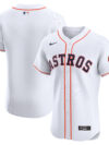Houston Astros Nike Home Vapor Premier Elite Patch Jersey - White