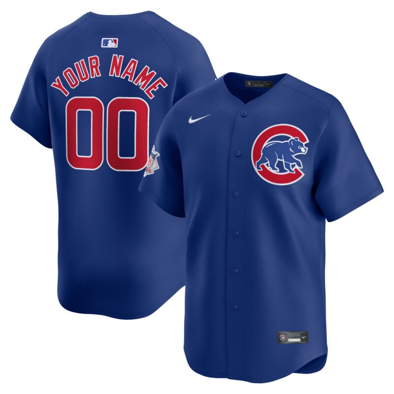 Chicago Cubs Nike Alternate Limited Custom Jersey?? Royal
