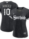 Yoan Moncada Chicago White Sox Nike Women's City Connect Replica Player Jersey - Black