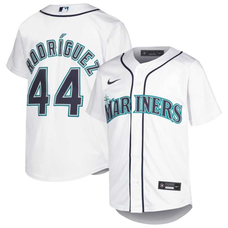 Julio Rodr?guez Seattle Mariners Nike Youth Home Replica Player Jersey - White