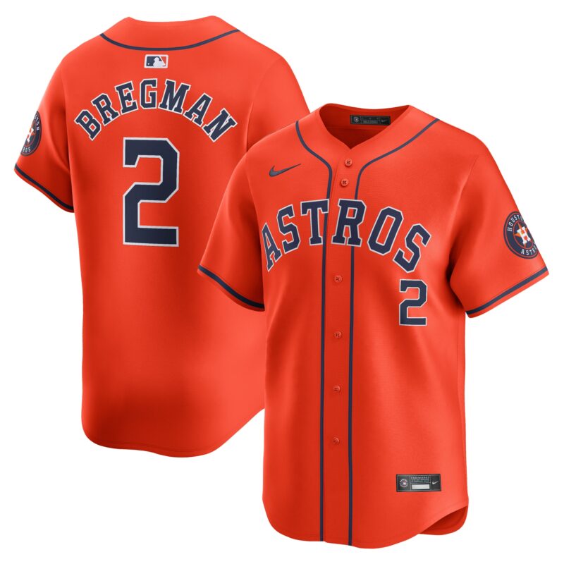 Alex Bregman Houston Astros Nike Alternate Limited Player Jersey?? Orange