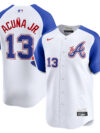 Ronald Acu?a Jr. Atlanta Braves Nike City Connect Limited Player Jersey - White