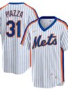 Mike Piazza New York Mets Nike Home Cooperstown Collection Player Jersey - White
