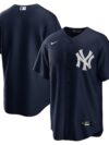 New York Yankees Nike Big & Tall Alternate Replica Team Jersey - Navy