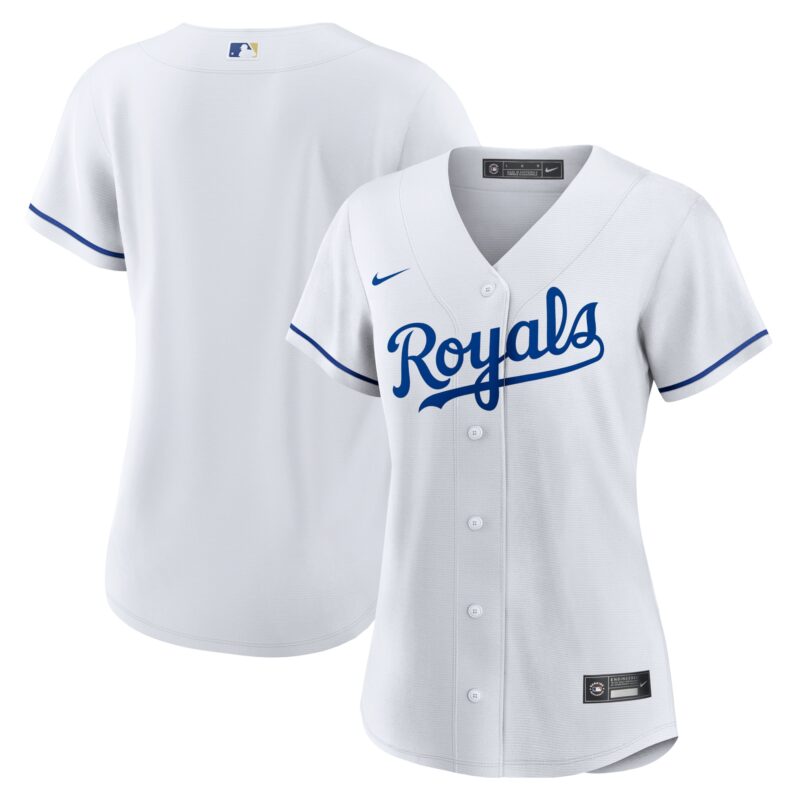Kansas City Royals Nike Women's Home Replica Team Jersey - White