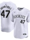 Cal Quantrill Colorado Rockies Nike Home Limited Player Jersey - White