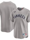 New York Yankees Nike Cooperstown Collection Limited Jersey - Gray
