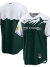 Colorado Rockies Nike City Connect Replica Team Jersey - Green