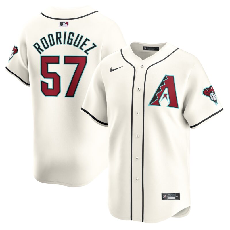 Eduardo Rodriguez Arizona Diamondbacks Nike Home Limited Player Jersey?? White