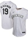 Charlie Blackmon Colorado Rockies Nike Youth Home Game Player Jersey - White