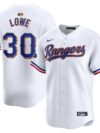 Nathaniel Lowe Texas Rangers Nike 2024 Gold Collection Limited Player Jersey?? White