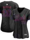 Pete Alonso New York Mets Nike Women's Alternate Limited Player Jersey?? Black