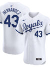 Carlos Hern?ndez Kansas City Royals Nike Home Elite Player Jersey - White
