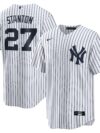 Giancarlo Stanton New York Yankees Nike Home Replica Player Name Jersey - White