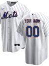 New York Mets Nike Youth Home Replica Custom Jersey - White