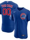 Chicago Cubs Nike Alternate Authentic Custom Jersey - Royal