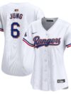 Josh Jung Texas Rangers Nike Women's 2024 Gold Collection Limited Player Jersey?? White