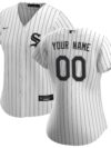 Chicago White Sox Nike Women's Home Replica Custom Jersey - White